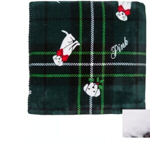 Cozy logo blanket  pink  victoria secret